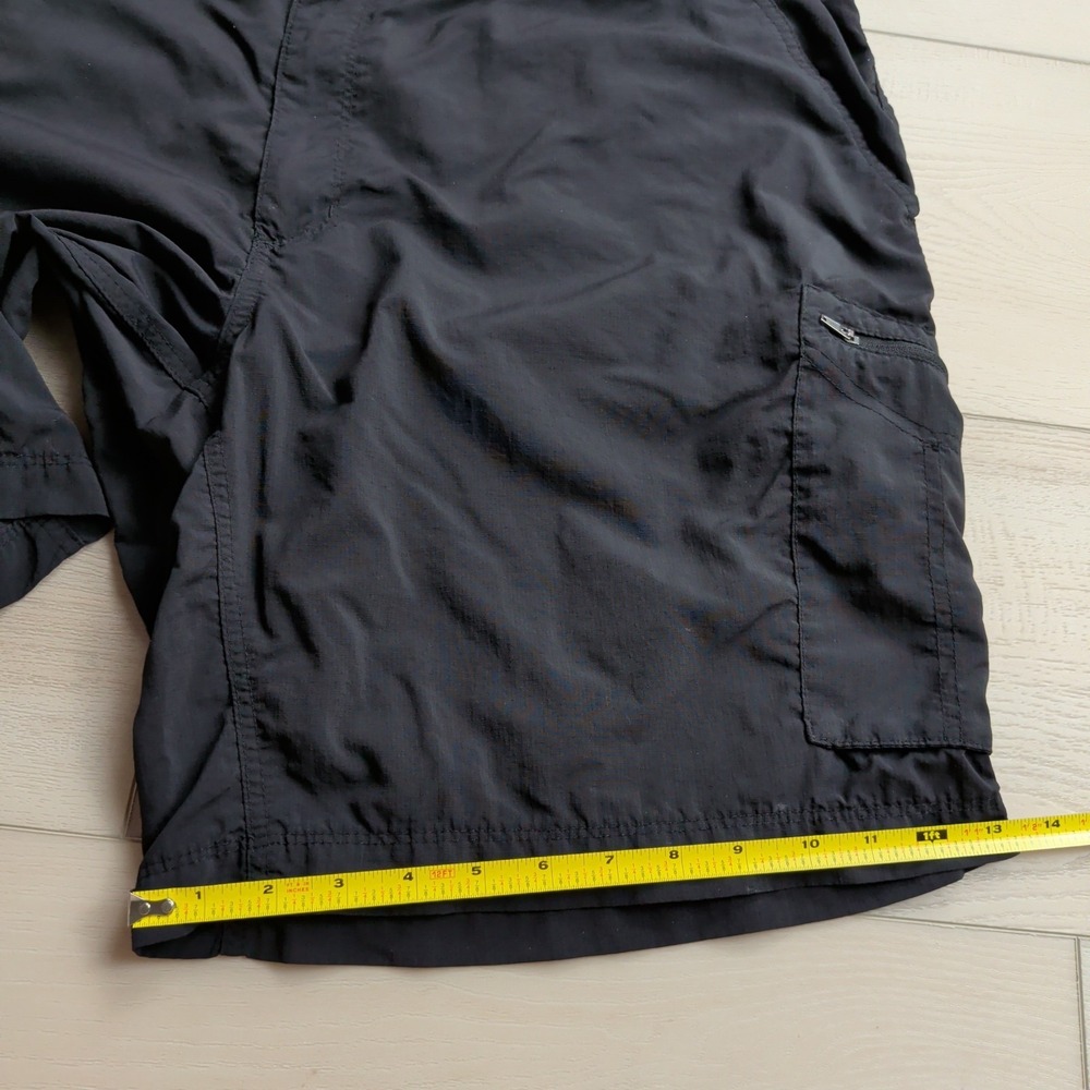 Columbia PFG Shorts Mens‎ 44 (Fits 42) Black Omni-Shield Fishing 10" Inseam - Picture 10 of 11